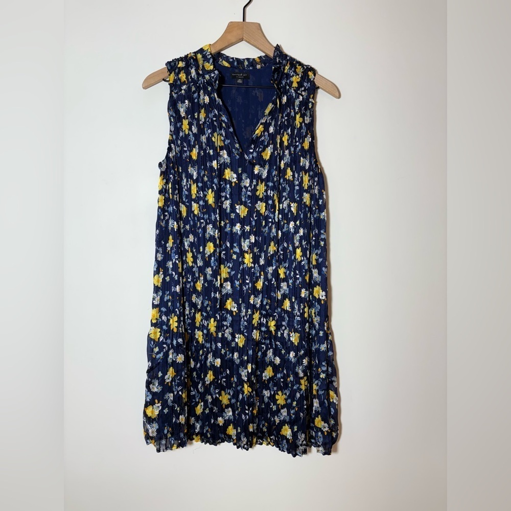 Current Air Floral V-neck Tunic Mini Dress Sz XS